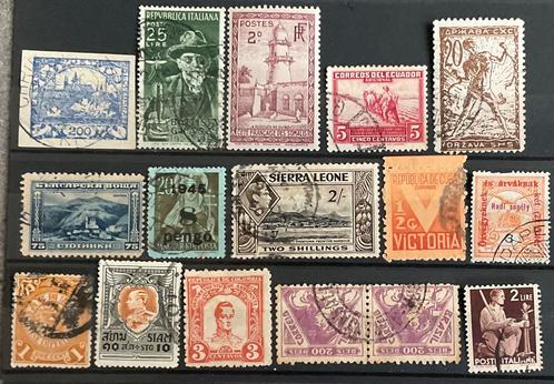 Opruimkavel 561 oude meuk zegels wereld €1,25, Postzegels en Munten, Postzegels | Volle albums en Verzamelingen, Buitenland, Verzenden