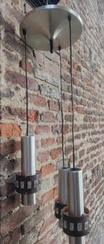 Vintage Hanglamp, Huis en Inrichting, Lampen | Hanglampen, Ophalen of Verzenden, Gebruikt, Glas, Minder dan 50 cm