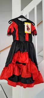 Spaanse jurk verkleedkleding - Maat 116, Ophalen of Verzenden, Nieuw, 110 t/m 116, Meisje