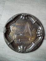 Wandbord molen en schip, Ophalen of Verzenden