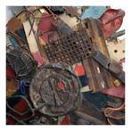 Jaap Wagemaker, collage, Paris, 1950, gesigneerd, zeldzaam!, Ophalen