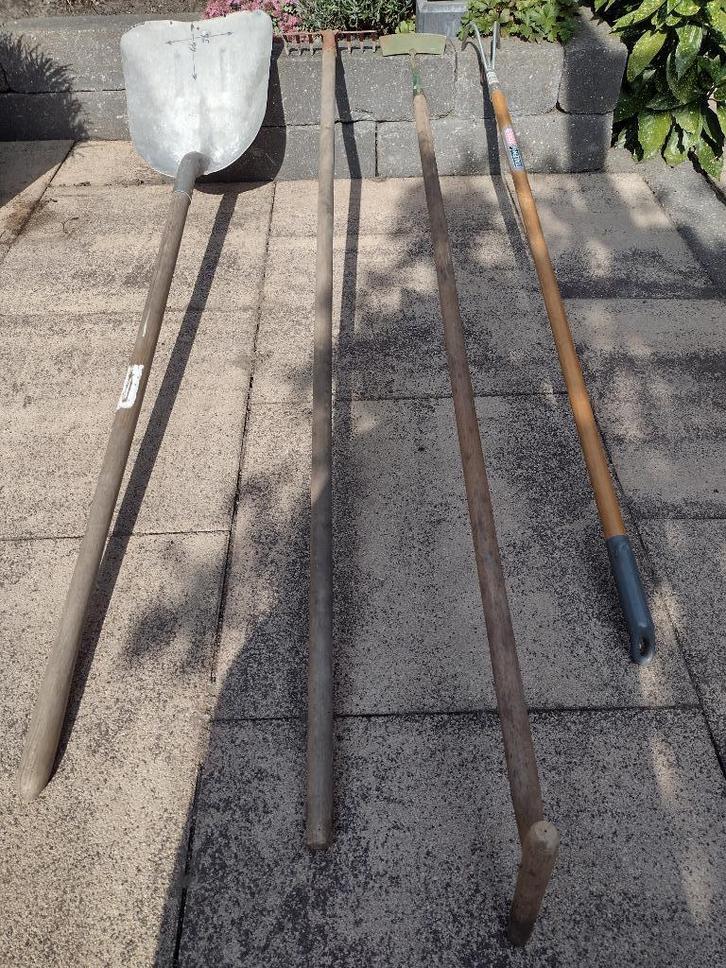 4 stuks Tuingereedschap, Tuin en Terras, Hand-tuingereedschap, Gebruikt, Overige soorten, Ophalen