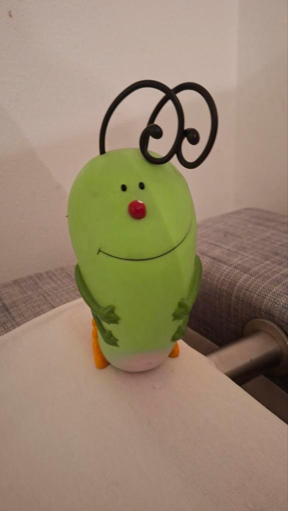 Leuke decoratieve rups spaarpot Ikke, Huis en Inrichting, Woonaccessoires | Kisten, Zo goed als nieuw, Minder dan 50 cm, Minder dan 50 cm