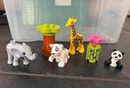 Lego Duplo Baby Wilde Dieren 10904 olifant panda compleet!, Kinderen en Baby's, Speelgoed | Duplo en Lego, Ophalen of Verzenden