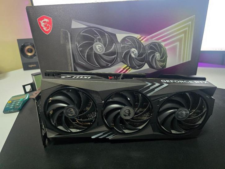 MSI GeForce RTX 4070 Ti GAMING TRIO 12G Garantie totMei 2026, Computers en Software, Videokaarten, Zo goed als nieuw, Nvidia, PCI-Express 4.0