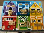 Melissa & Doug Slotenbord - Kleuterspeelgoed Hout, Ophalen of Verzenden, Zo goed als nieuw, Ontdekken
