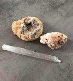 Prachtige fossielen edelstenen, Verzamelen, Mineralen en Fossielen, Ophalen of Verzenden, Mineraal
