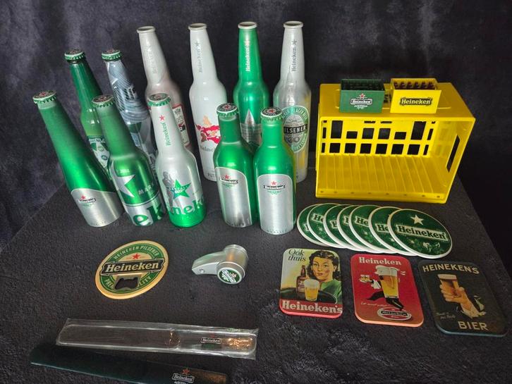 Hele gave Heineken collectie, Verzamelen, Biermerken, Zo goed als nieuw, Ophalen of Verzenden