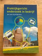 Praktijkgericht onderzoek in bedrijf - Leen & Mertens, Boeken, Ophalen of Verzenden, Gamma, Zo goed als nieuw, HBO