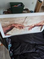 Schilderij - De Schepping van Adam, Antiek en Kunst, Ophalen of Verzenden