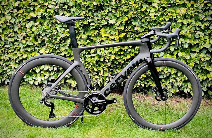 Full Carbon Cervelo S5 56 Dura-Ace Di2 12s Reserve 63 Disc, Fietsen en Brommers, Fietsen | Racefietsen, Zo goed als nieuw, Heren
