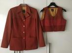 Colbert + hesje maat 40, Kleding | Dames, Ophalen, Zo goed als nieuw, Maat 38/40 (M), Zwart