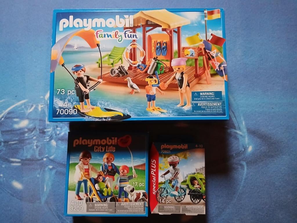 Playmobil strand, honden, dierentuin per foto vanaf €13,-, Ophalen of Verzenden, Nieuw, Complete set
