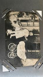 Ansichtkaart juliana met poppenwagen zeer oud, Verzamelen, Ophalen of Verzenden, Zo goed als nieuw, Kaart, Foto of Prent