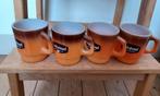 4 vintage Hotcémel Nutricia bekers, USA, ovenvast, Ophalen of Verzenden, Zo goed als nieuw, Overige stijlen, Kop(pen) en/of Schotel(s)