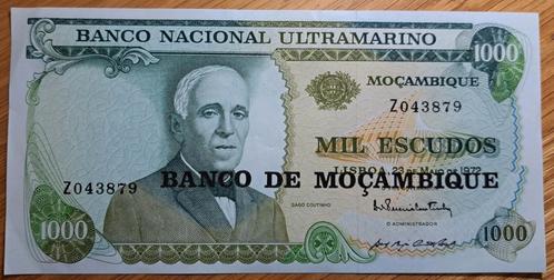 90# Mozambique 1000 Escudos 1972 P119, Postzegels en Munten, Bankbiljetten | Afrika, Verzenden