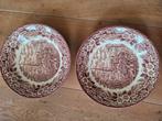 2 Schalen Broadhurst Staffordshire Iron Stone bruin, Antiek en Kunst, Ophalen of Verzenden