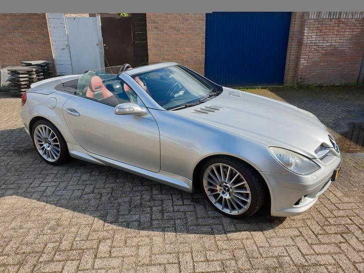 Mercedes-Benz SLK 3.5 Slk350 AMG-Look + Designo AUT 2005, Auto's, Mercedes-Benz, Particulier, SLK, ABS, Adaptive Cruise Control