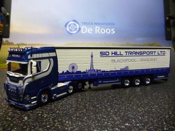 Tekno Scania Sid Hill Transport met certificaat beschikbaar voor biedingen
