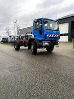 Iveco Eurocargo 4x4 - Expeditietruck, Auto's, Stof, Iveco, Blauw, Vierwielaandrijving