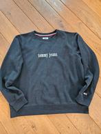 Tommy Hilfiger Sweater - Maat L - Zwart, Zwart, Maat 42/44 (L), Ophalen of Verzenden, Zo goed als nieuw