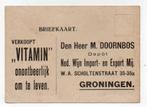 briefkaart bestelkaart M.Doornbos Groningen 1926, Ophalen of Verzenden, Gebruikt, Gebruiksvoorwerp