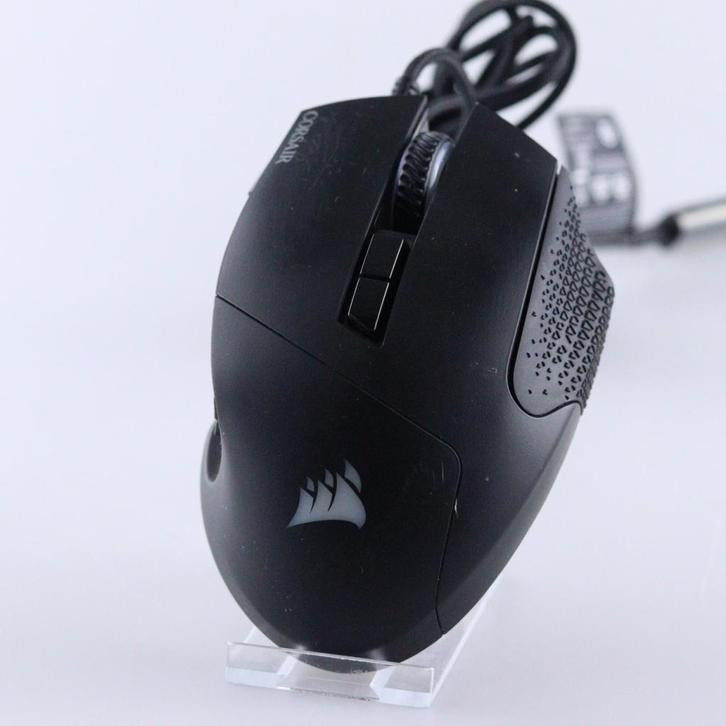 Corsair Scimitar RGB Elite Optical MOBA MMO Gaming Mouse, Computers en Software, Muizen, Zo goed als nieuw
