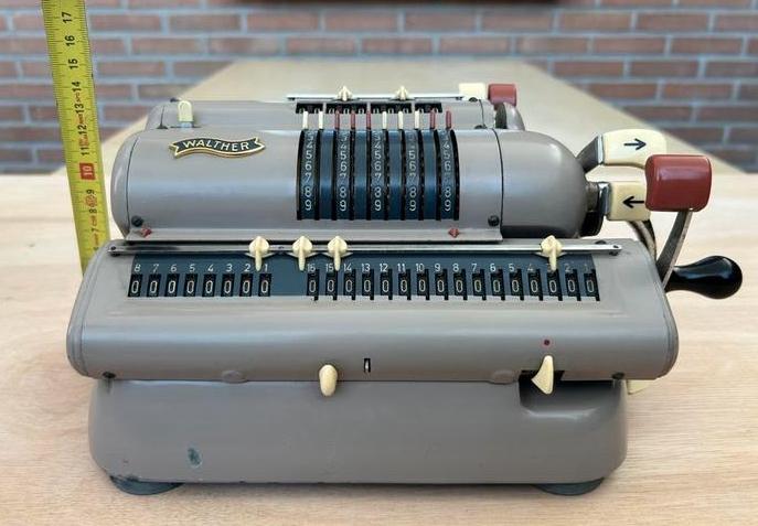 Mechanische Rekenmachine, Diversen, Rekenmachines, Gebruikt, Ophalen