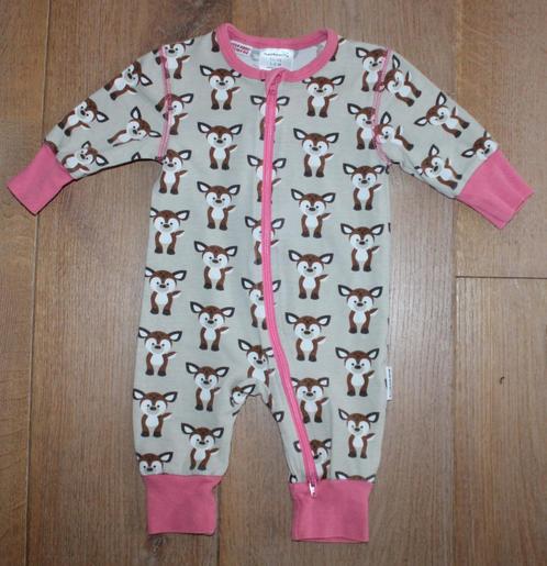 Pakje / pyjama van Maxomorra 50/56, Kinderen en Baby's, Babykleding | Maat 50, Zo goed als nieuw, Meisje, Pakje, Ophalen of Verzenden