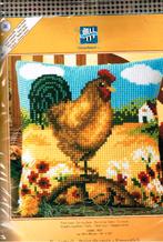 Cado vervaco borduurpakket kussen, fiere haan 957, Hobby en Vrije tijd, Ophalen of Verzenden, Nieuw, Handborduren, Borduurpakket