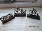 antiek tin 3 fietsen op plateau, Ophalen of Verzenden