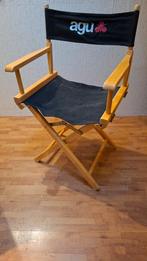 Vintage Agu regisseursstoel, Huis en Inrichting, Ophalen of Verzenden, Bruin, Stof, Eén
