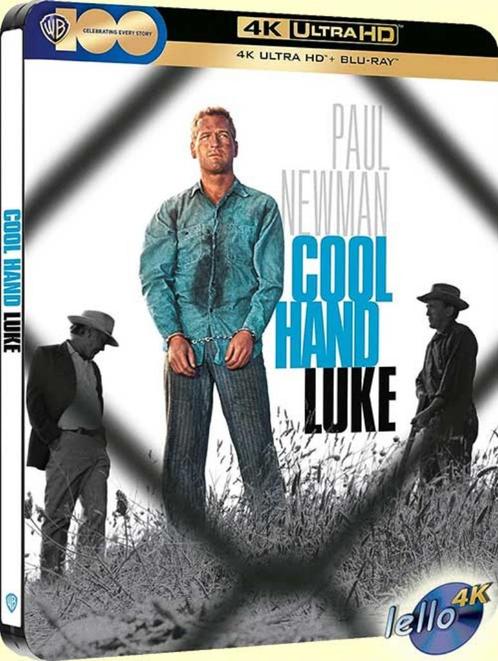 Blu-ray 4K: Cool Hand Luke SB (1967 Paul Newman) IT ZGAN NLO, Cd's en Dvd's, Blu-ray, Zo goed als nieuw, Thrillers en Misdaad