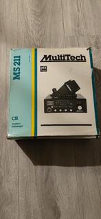 MultiTech - MS211 CB radio, Ophalen of Verzenden, Gebruikt, Zender en Ontvanger