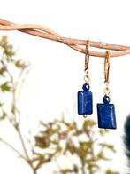 Lapis oorbellen, Ophalen of Verzenden, Zo goed als nieuw, Blauw, Overige materialen