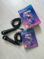 Let’s Sing 2024 PS4 bundle + 2 microfoons, Spelcomputers en Games, Muziek, Ophalen of Verzenden, Zo goed als nieuw, 3 spelers of meer