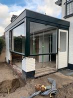 2 Ramen en buiten deur met dubbel glas. gratis!, Doe-het-zelf en Verbouw, Deuren en Horren, Ophalen, Gebruikt, 80 tot 100 cm, 200 tot 215 cm