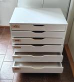 Ikea Alex ladekast gebruikt, Huis en Inrichting, Kasten | Ladekasten, Ophalen, Gebruikt, 5 laden of meer, Minder dan 100 cm