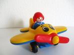 playmobil 1-2-3- vliegtuigje, Ophalen of Verzenden, Gebruikt, Complete set