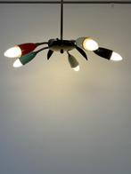 Sputnik Spider Vintage Plafondlamp 50s, Ophalen of Verzenden, Gebruikt, Glas, 50s