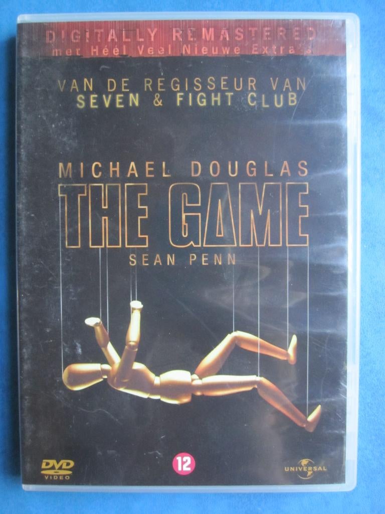 The Game, Cd's en Dvd's, Vanaf 12 jaar, Ophalen of Verzenden, Zo goed als nieuw, Actiethriller