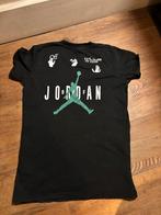 Off-white x jordan t-shirt maat 164, Jordan x off white, Zwart, Ophalen of Verzenden, Zo goed als nieuw
