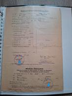 Document 2e wereldoorlog, Ophalen of Verzenden, Zo goed als nieuw, Onbekend