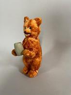 Antiek mechanisch beertje met werkend mechaniek en sleutel, Antiek en Kunst, Ophalen of Verzenden