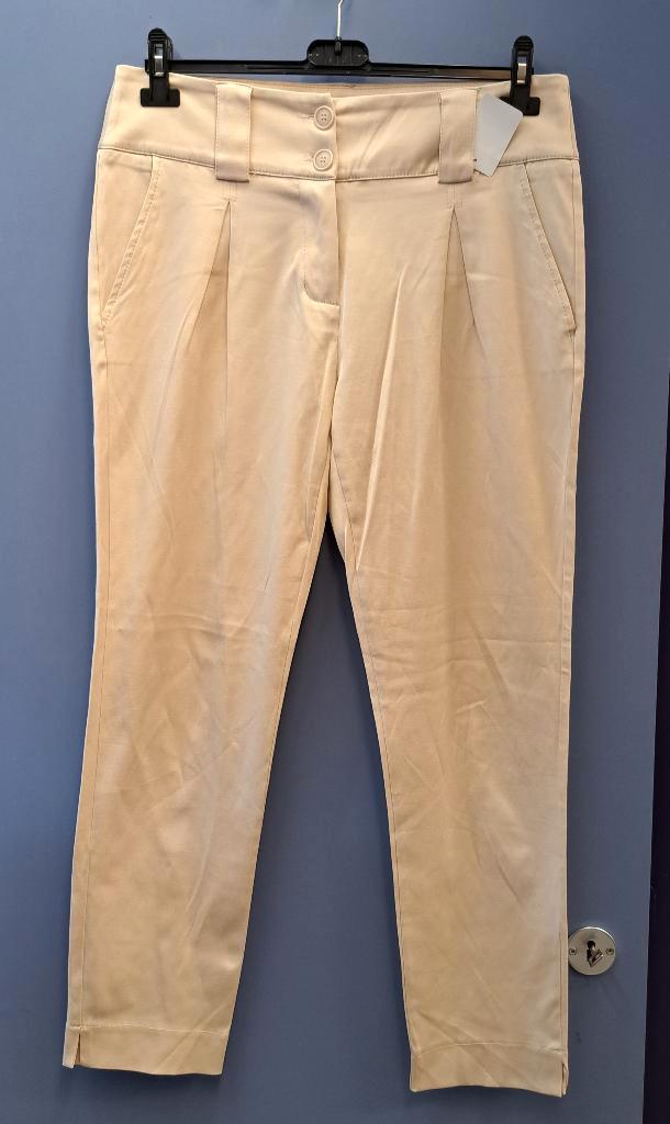 Transfer licht goud kleurige chino broek pantalon 38 41425, Kleding | Dames, Broeken en Pantalons, Zo goed als nieuw, Maat 38/40 (M)