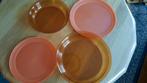 2 exclusive tupperware schalen met deksel, Ophalen of Verzenden, Zo goed als nieuw, Oranje, Schaal