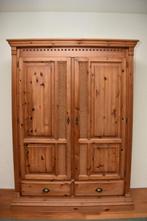 Sfeervolle geloogd grenen buffetkast, Huis en Inrichting, Kasten | Buffetkasten, Gebruikt, 100 tot 150 cm, 200 cm of meer, Grenenhout