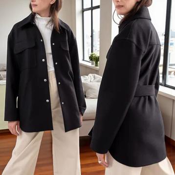& Other Stories Navy Overshirt Jacket XS beschikbaar voor biedingen