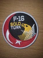 Solo turk F-16 patch, Verzamelen, Luchtvaart en Vliegtuigspotten, Ophalen of Verzenden, Zo goed als nieuw, Patch, Badge of Embleem