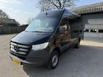 Mercedes-Benz Sprinter 314CDI Automaat L2H2 Camera AC Cruise, Automaat, Zwart, Bedrijf, Diesel